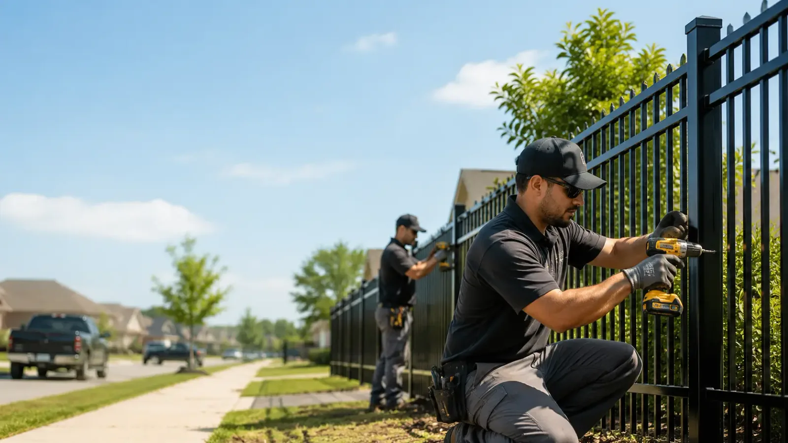 Metal Fence Installation in Frakes, KY